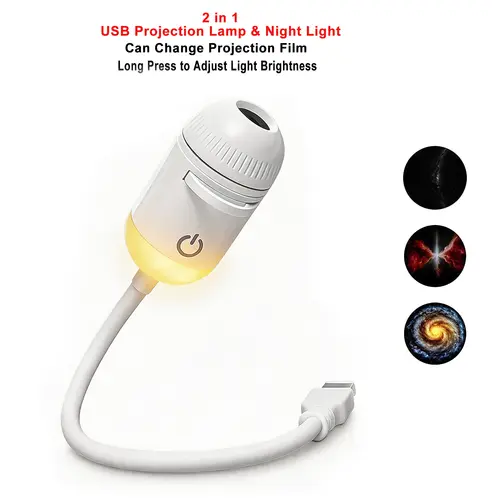 New Atmosphere Projection Car Ambient Light Large Range Projection Romantic Atmosphere Multiple Scenes Adjustable Focus Distance - Image 18
