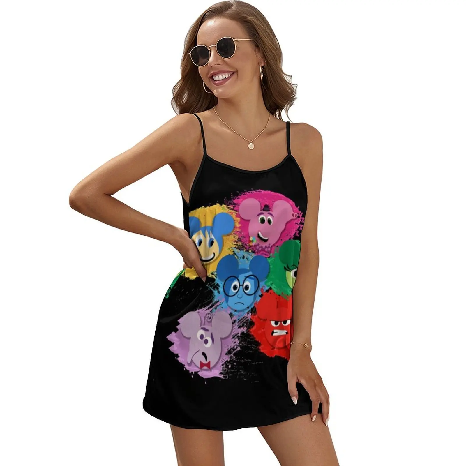 

Inside Out Sleeveless Dress women evening dress women's summer clothing 2024 birthday dresses for women