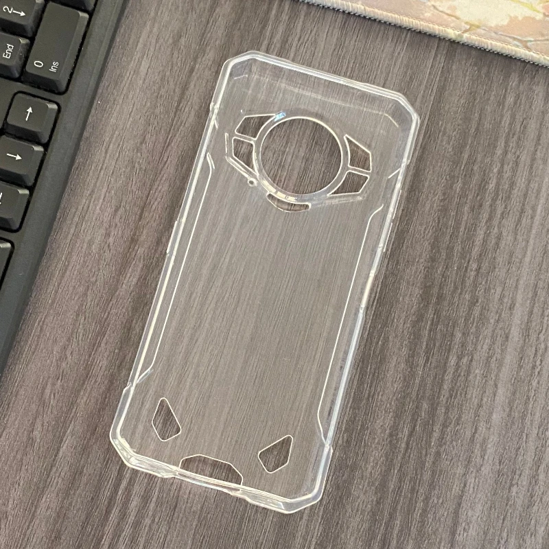 Silicone Soft TPU Phone Case - Black Transparent Protective Cover Shell
