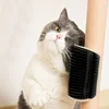 Cat Self Groomer with Massage Comb Brush - Perfect for Kitten and Puppy Grooming and Relaxation Wall-Mounted 5