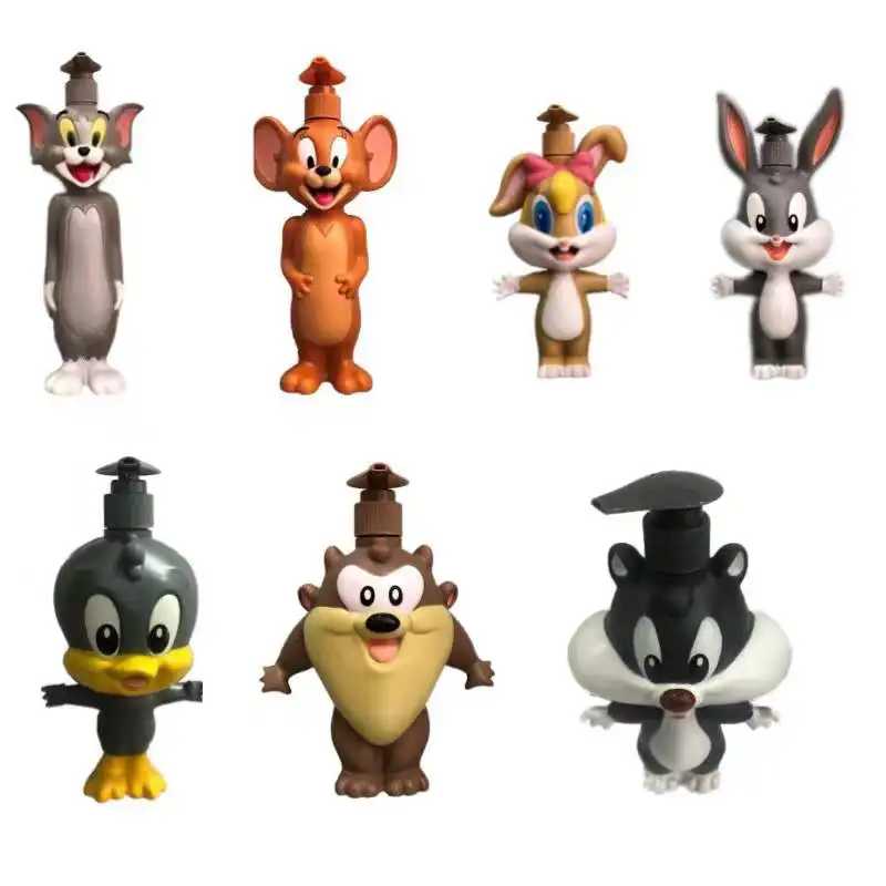 Cartoon Soap Dispenser Empty Kids Liquid Soap Pump Bottle Dispenser Refillable Soap Lotion Bottle Sanitizer Moisturizer Cleanser 2