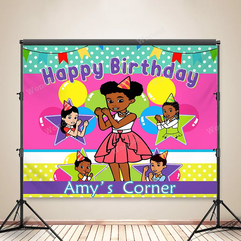 Gracie's Corner Backdrop Girls Birthday Backdrop Gracies Corner Banner Poster Decor Party Decorations Photography Props