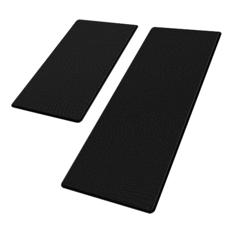 

2 Pcs Cushioning And Anti-Fatigue Kitchen Mats Carpets For Floor, Waterproof Kitchen Carpet Set