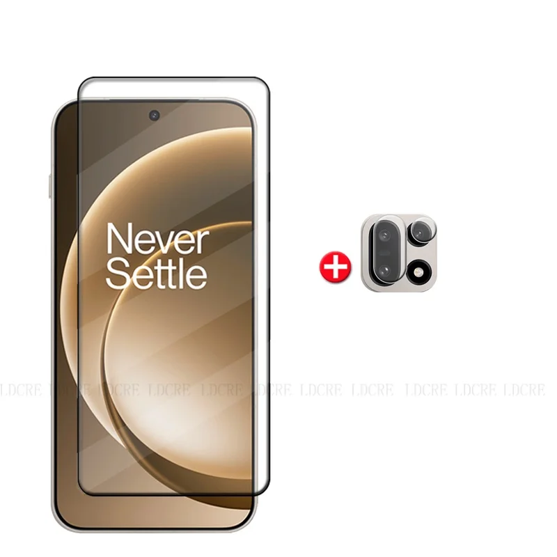 6-in-1 Tempered Glass Full-Cover Screen and Lens Protector with 9H Hardness