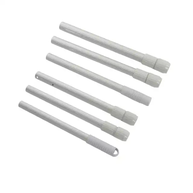 Medence Tisztább Teleszkópos Rúd Megerősített Alumínium Ötvözet Fogantyú -Medence Tisztító Horgászat Háló Életmentő Pólus 120 Cm Forró - Image 6