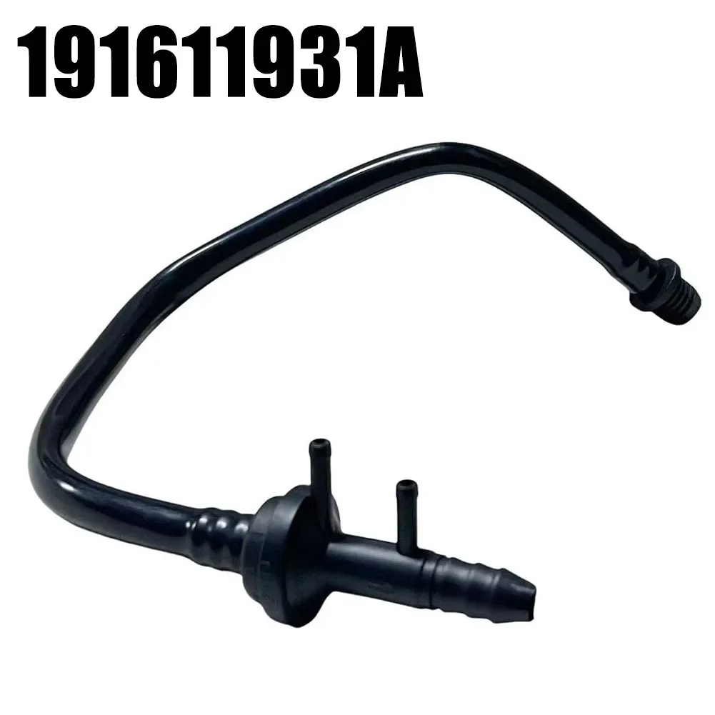 1pcs Black Abs Number 191611931A LHD Brake Vacuum Hose For Golf For Jetta Passat 1990-1997 Replacement Car Accessories