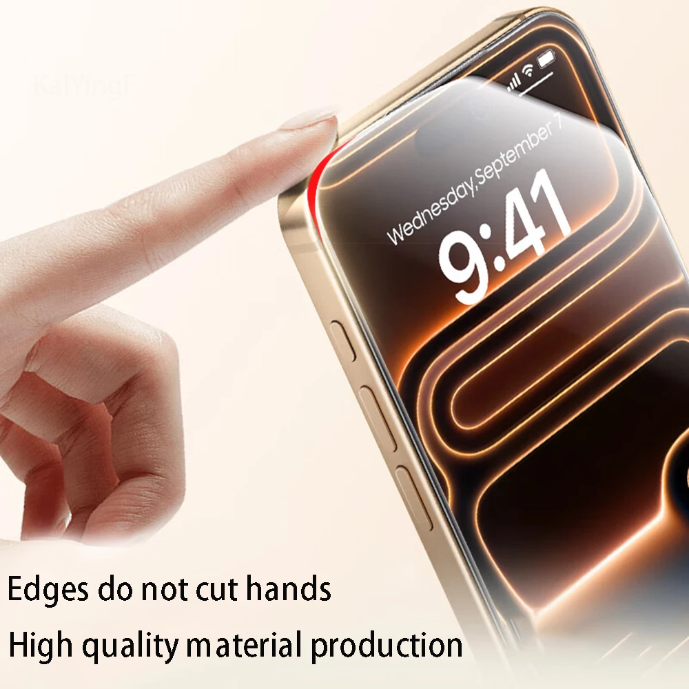 4-Pack HD-Definition Tempered Glass Screen Protectors with Oleophobic Coating