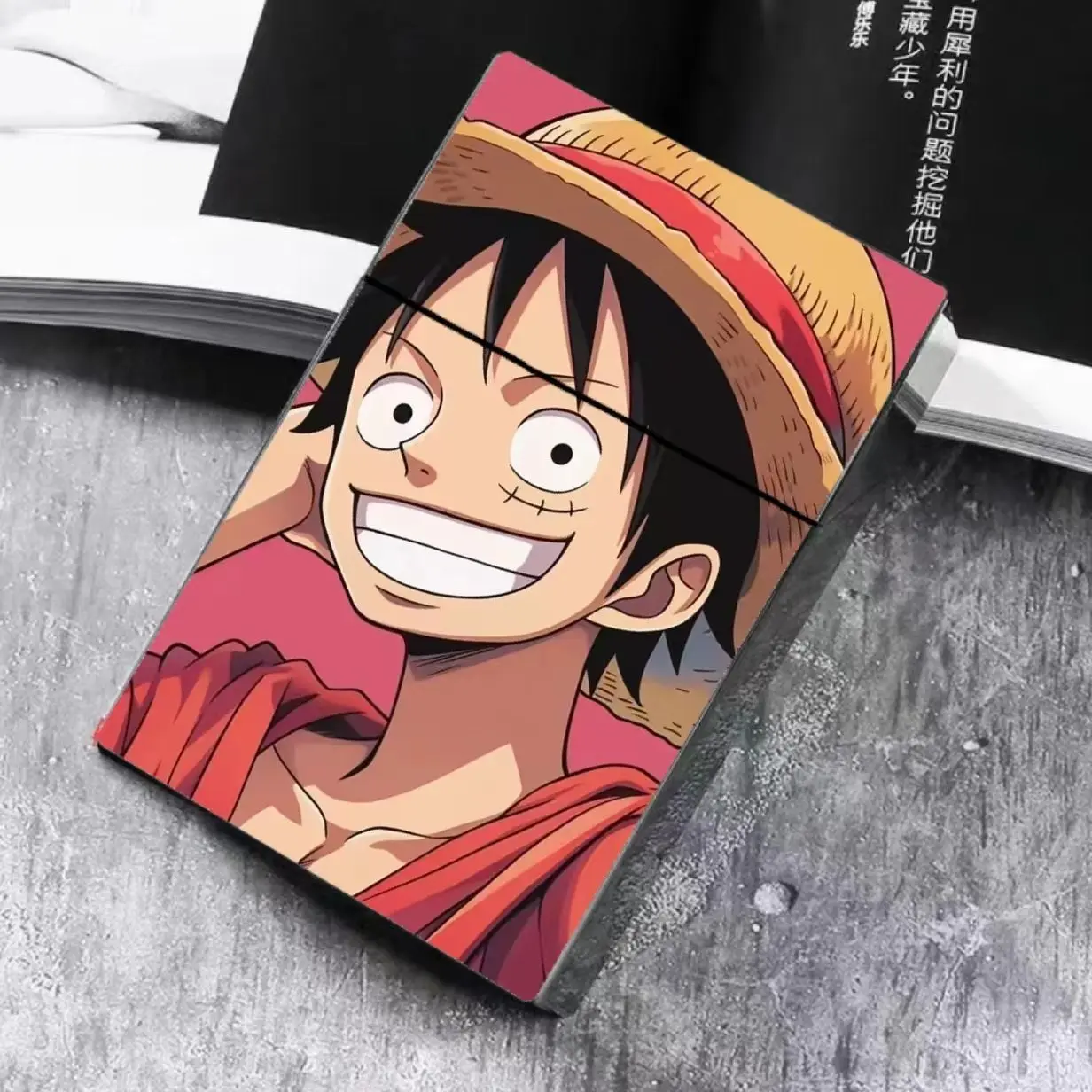 Premium One Piece Character Protective Cigarette Case - Dust & Drop-Proof, Sealed 20-Pack Holder