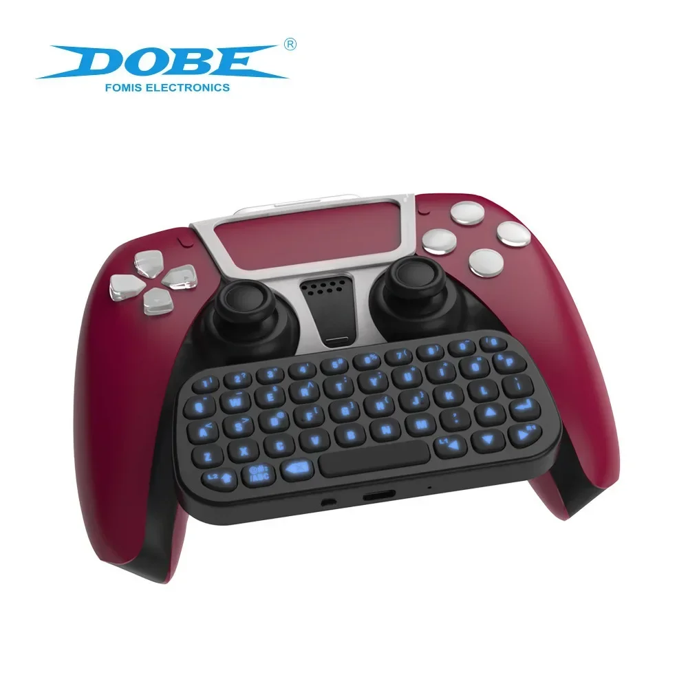 2024 Gaming Wireless 3.0 Keyboard 3.5mm Controller for PS5 PlayStation 5 DualSense Gamepad Mini Keypad Built-in Speaker 11 2024 Gaming Wireless 3.0 Keyboard 3.5mm Controller for PS5 PlayStation 5 DualSense Gamepad Mini Keypad Built-in Speaker 5