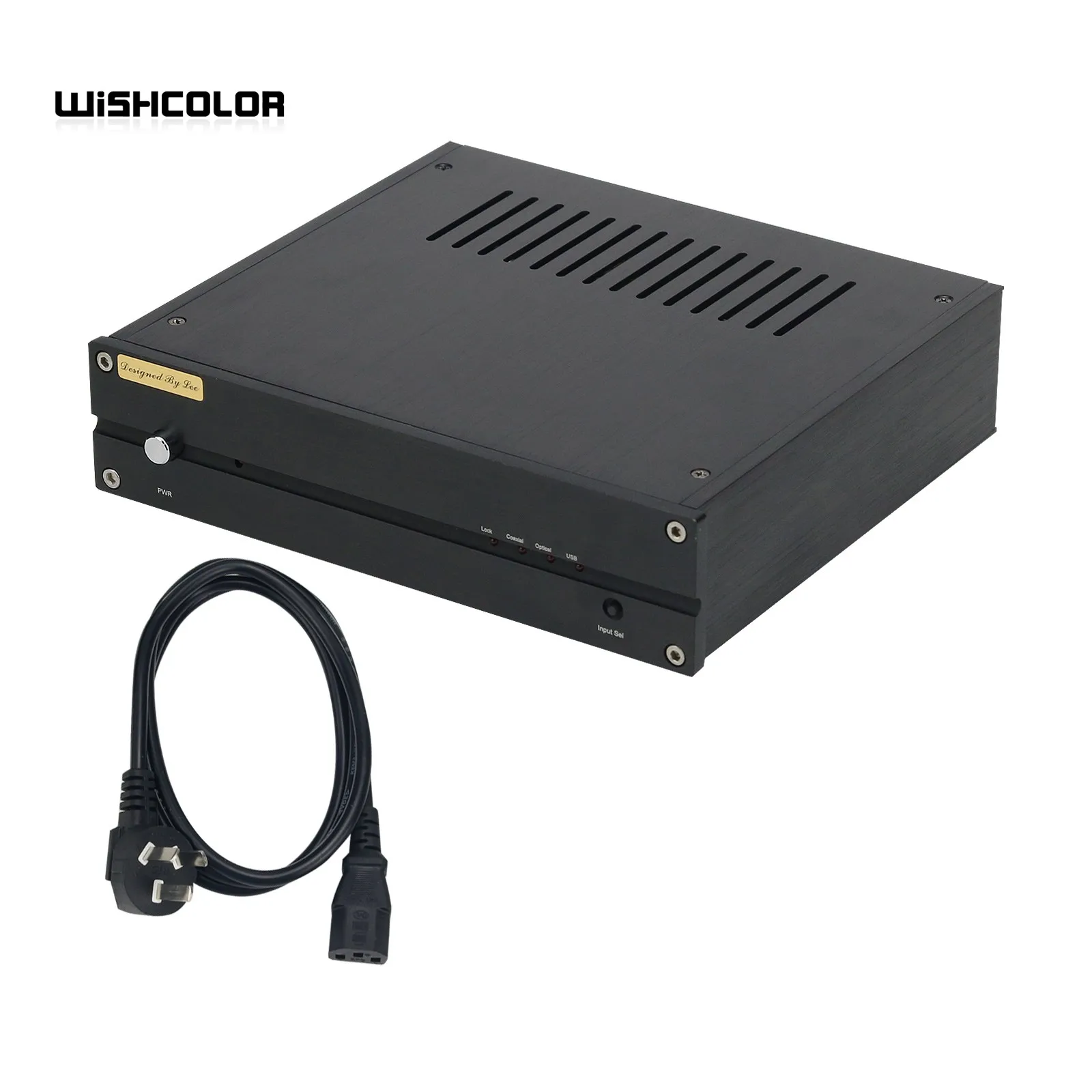 Audio Decoder Board Wishcolor L1541DAC Gold TDA1541 DAC Decoder without TDA1541 and 7220 Chips Support Coaxial and Optical Fiber Input
