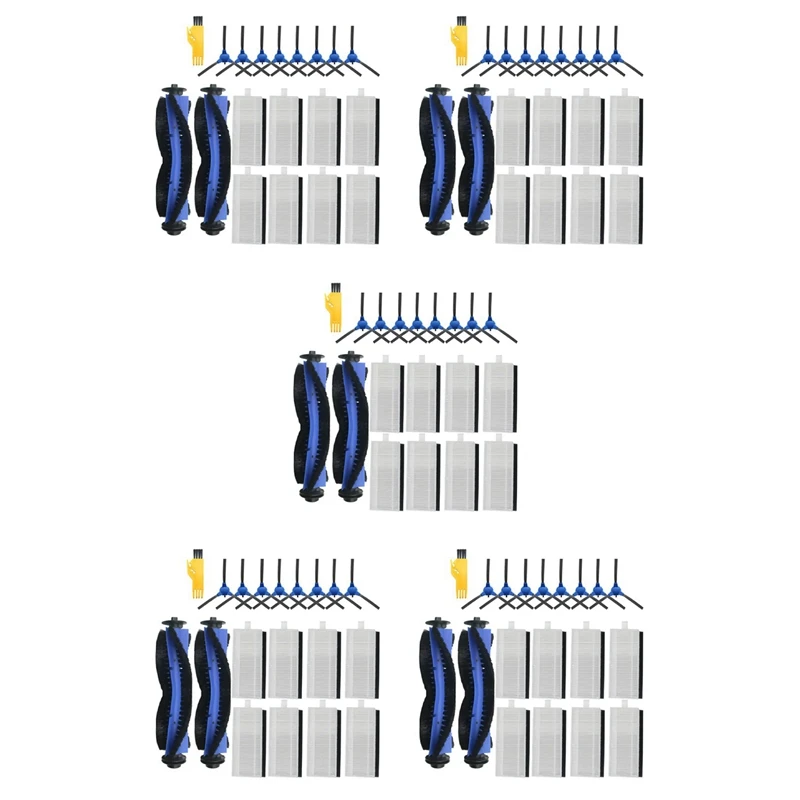 

5Set Replacement Part For Eufy Robovac 11S, 15C, 30, 30C, 12, 35C, 25C, 15T Robotic Vacuums Cleaner Household Cleaning