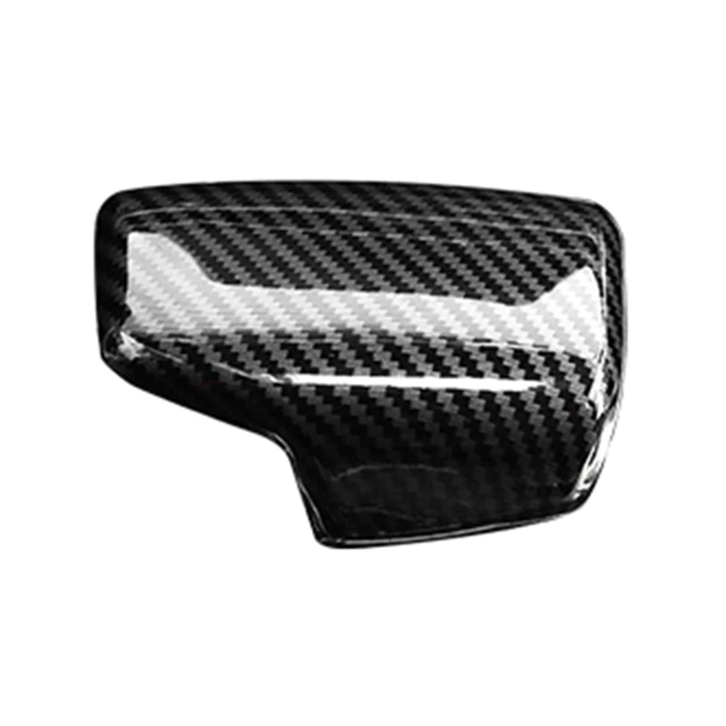 

Накладка головки переключения передач автомобиля для A4L, накладка ручки переключения передач из углеродного волокна