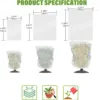 Plant Protection Bag Garden Netting Cover with Zipper Drawstring Garden Insect Netting Transparent Bird Plant Barrier Screen 6