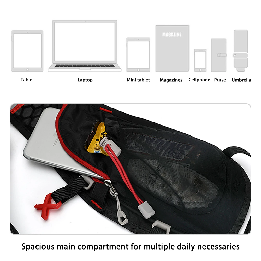 Hydration Pack Backpack Lightweight Breathable Hydration Vest for Outdoors Running Cycle Climbing Hydration Vest Hydration Pack
