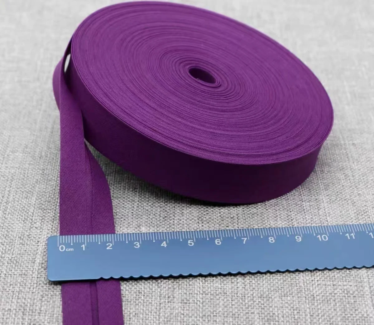 20MM Cotton Bias Binding Tape Folded Cloth Strip for DIY Sewing Accessories Edge covering Craft 5/10 meters per Roll