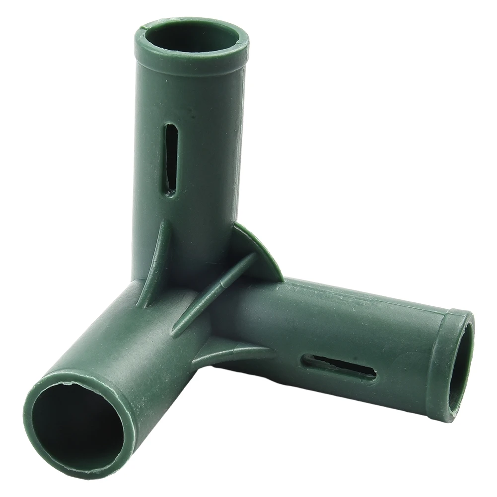 8pcs Greenhouse Frame Joint Connector 19mm Heavy Duty Pipe Frame Awning Bracket Garden Supplies Greenhouse Connector