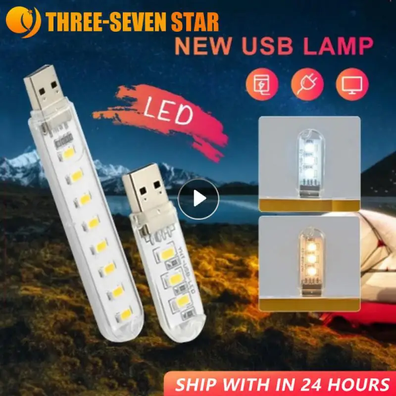 

Mini USB Book Lights Portable USB LED Lamps DC 5V Ultra Bright Reading Lamp For Power Bank Camping PC Laptops USB Night Lights