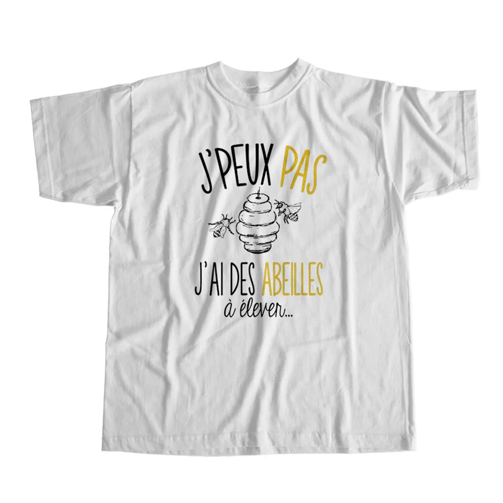 Je ne peux pas j'ai des abeilles a elever Unisex T-Shirts