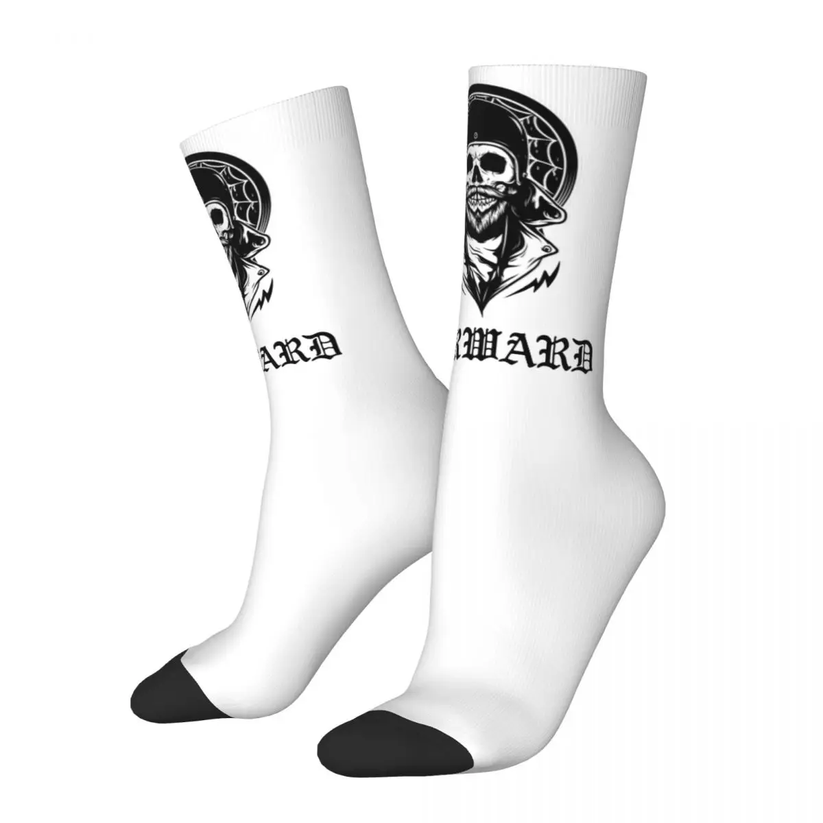 

Autumn Winter Colorful Men's Women's Forward Observations Group Military Socks Sweat Absorbing Middle Tube Socks