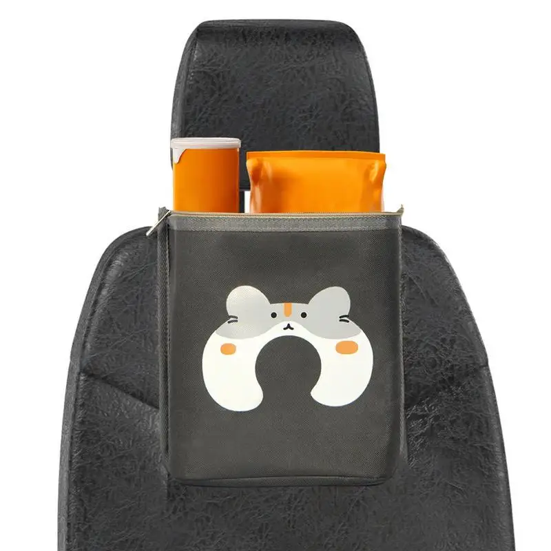 

Сумка-холодильник для заднего сиденья, органайзер для напитков, изолированная сумка, Многофункциональная Универсальная автомобильная сумка для хранения закусок, салфеток