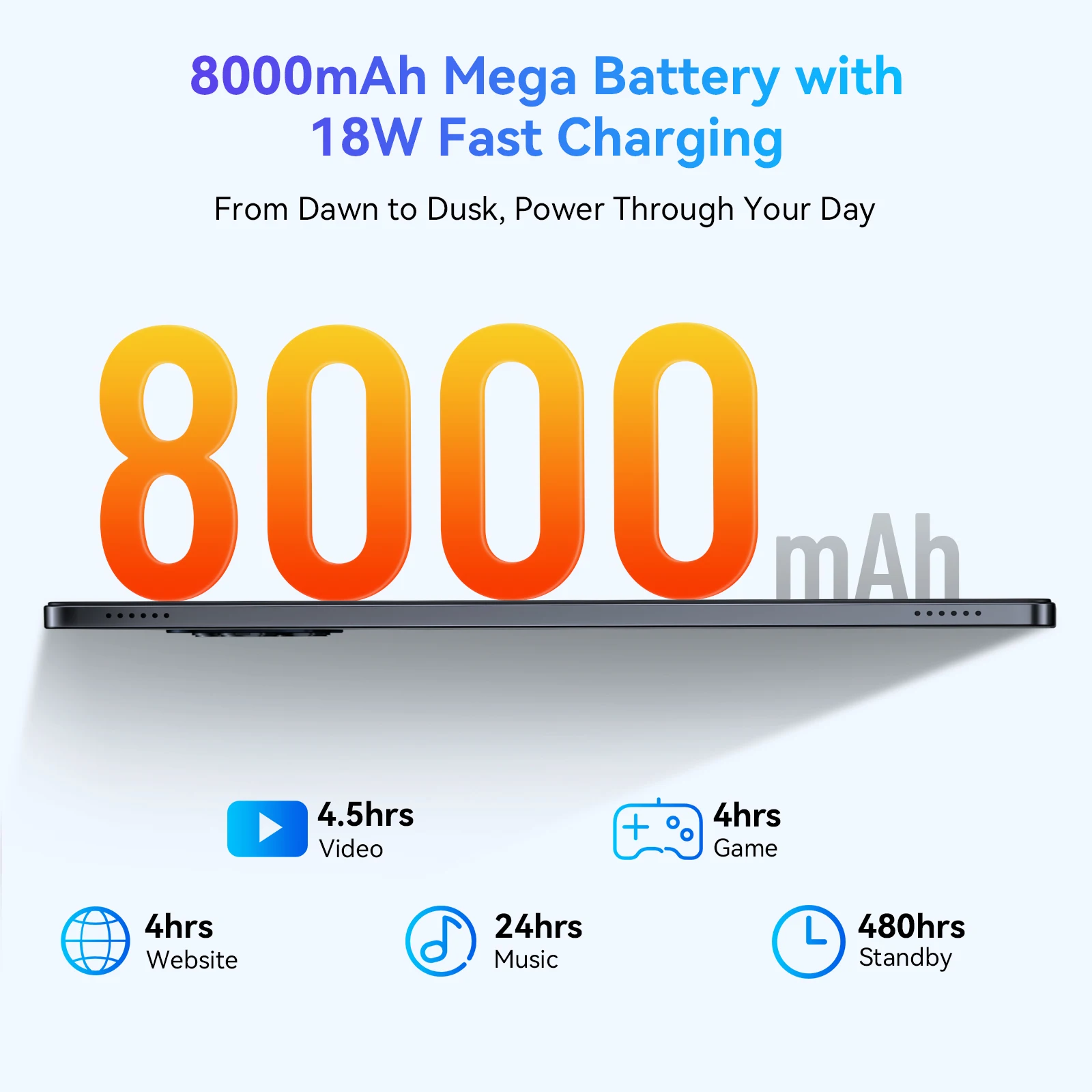 Tabwee W90 Android 15　タブレット　11インチ　24GB TABWEE W90 11'' Tablet Android 15, 24(8+16)GB RAM 256GB ROM