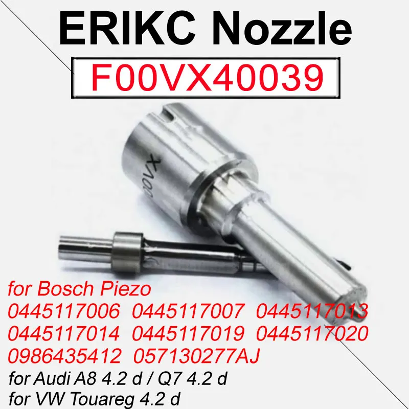

F00VX40039 FOOVX40039 Injector Nozzle 0445117006 0445117014 0986435412 For BOSCH PIEZO Audi A8 4.2 d Q7 4.2 d VW Touareg 4.2 d