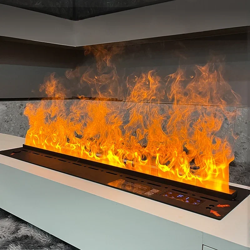 3D Atomized Fireplace Water Vapor Fireplace With Colorful Flame ECO Decorative no risk of fire Mist Intelligent Indoor Electric electric fireplace