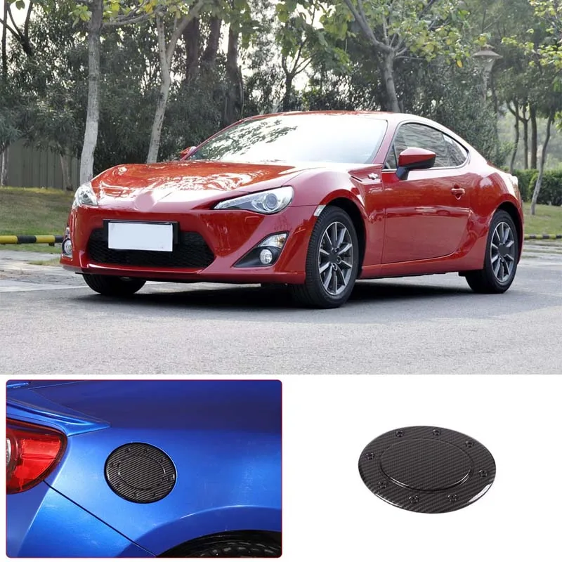 

Аксессуары из АБС-углеродного волокна для Subaru BRZ/Toyota 86 2012-2020, Внешние детали, наклейка для украшения крышки