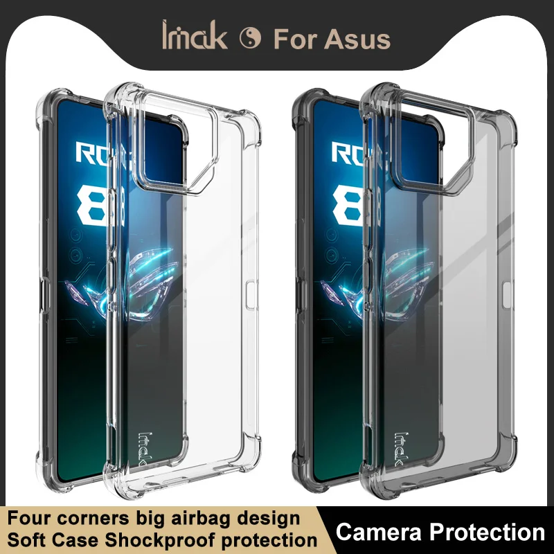 Enhanced Crystal Clear Shockproof Armor Case - 360° Protection with Air Bag Technology