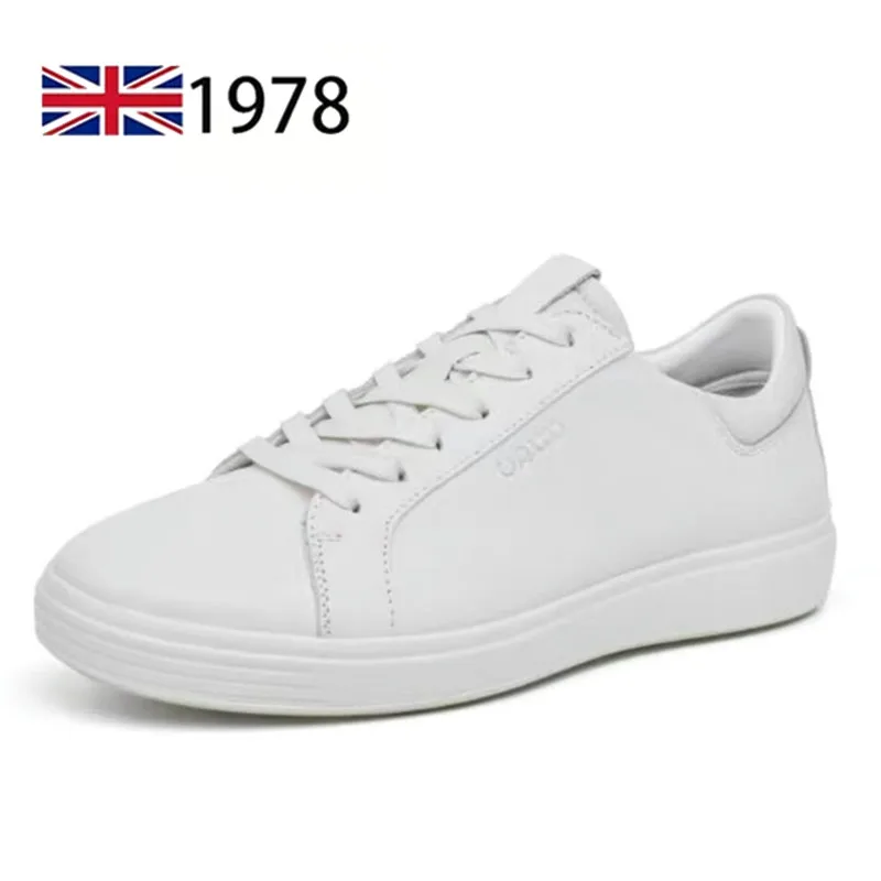 High-end Genuine Leather Men Shoes Soft trend Business Sneakers Men Fashion Sports Shoes For Men zapatillas hombre 4