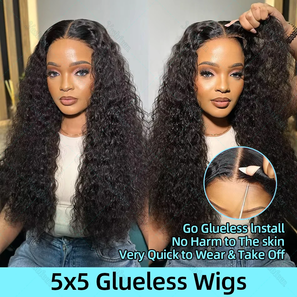 Human Hair Wig Loose Curly for Women