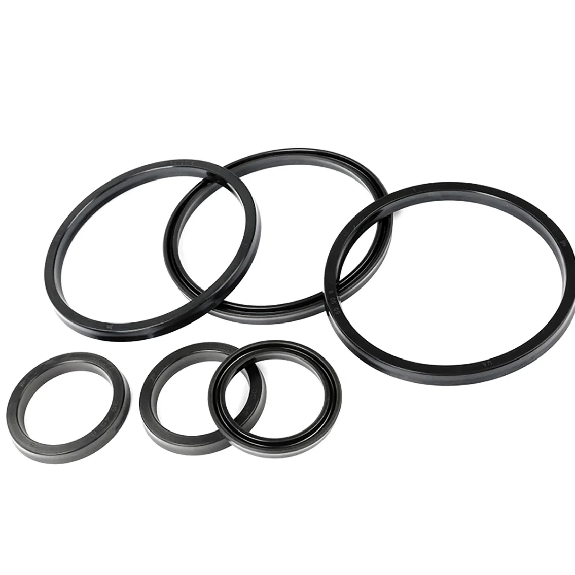 

1Pcs ID 11.2-50mm Black NBR Rubber Hydraulic Cylinder Oil Sealing Ring USH/U/Y Type Shaft Hole General Sealing Ring Gasket