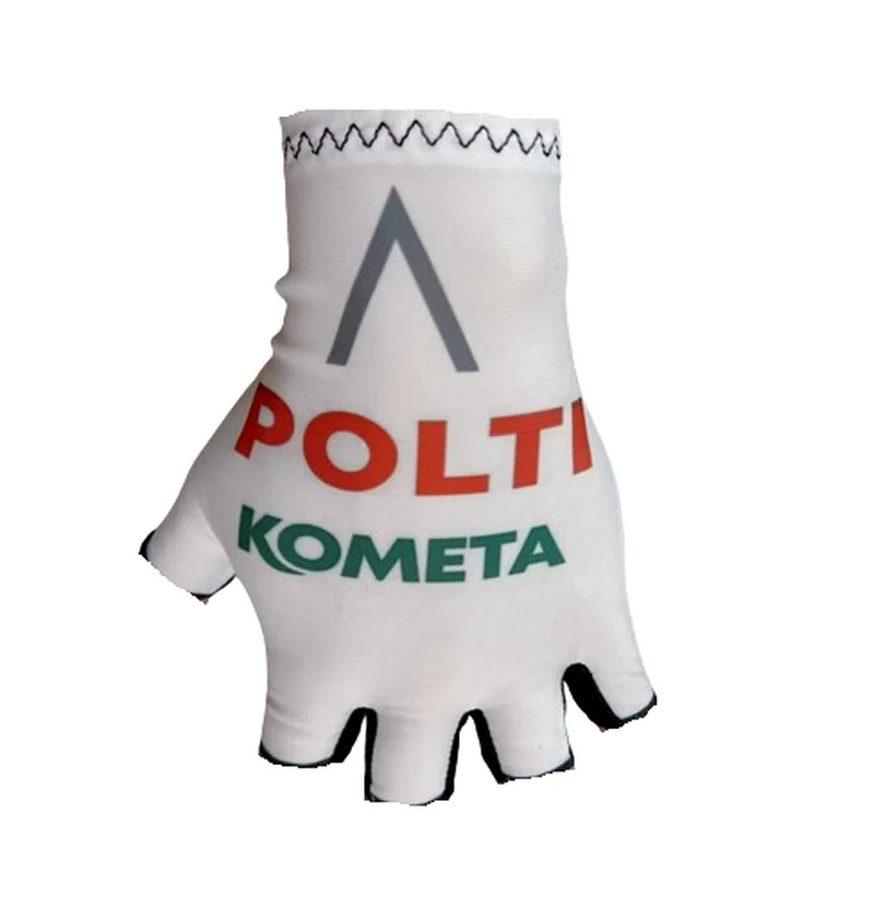 

2024 POLTI KOMETA команда одна пара половина пальцев Велоспорт Джерси перчатки MTB дорожный горный велосипед Гелевые перчатки