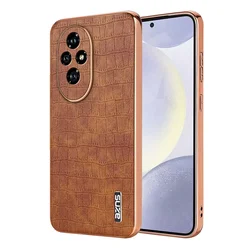 Custodia per telefono in pelle premium con bumper rinforzato antiurto