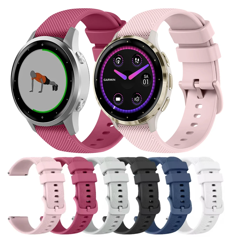 18mm Silicone Replacement Wristband Bracelet