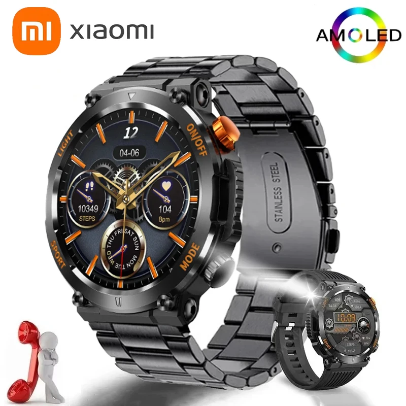 

Смарт-часы XIAOMI с компасом, IP67, сенсорным экраном и фонариком