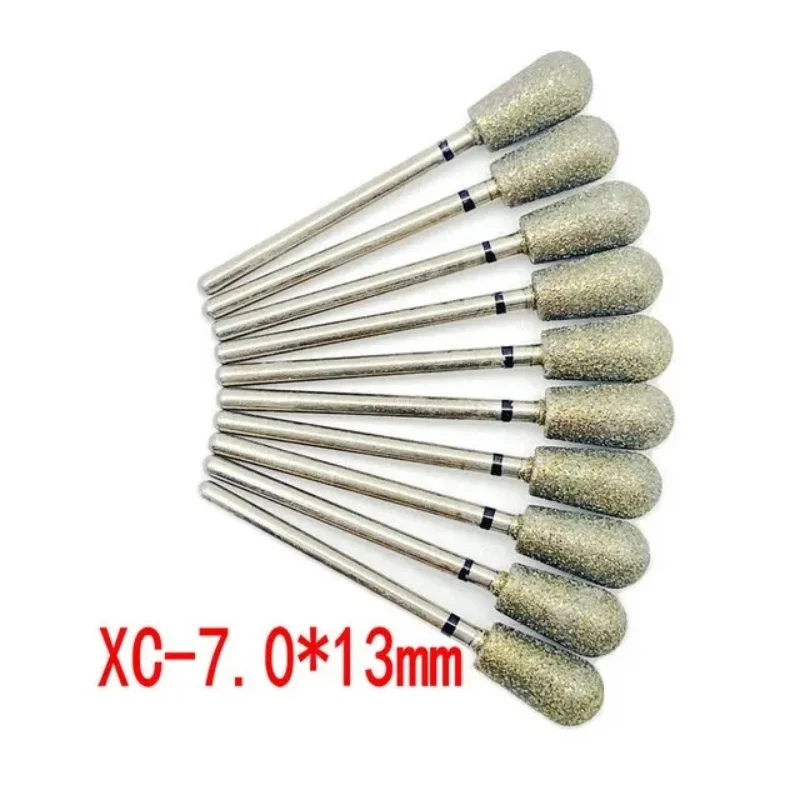 Nail Drill Set 10 Pcs Diamond Cutter For Manicure Pedicure