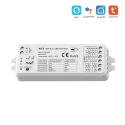 Enhanced Smart LED Controller with Touch Panel Remote - 5 - in - 1 WiFi & RF Technology (WT5 Only)