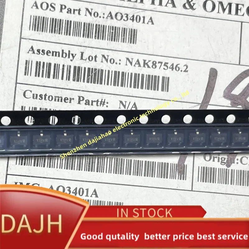 10pcs-lot-AO3401A-Screen-Printing-X1HV-4-2A-30V-SOT23-AO3401-Genuine ...