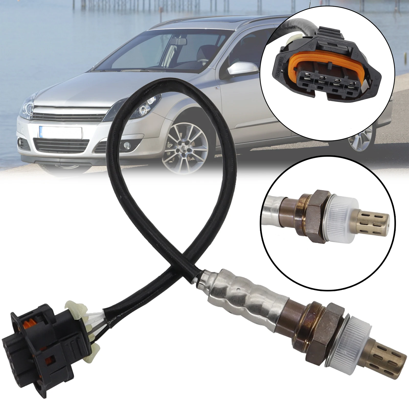 Sonda Lambda 4 Poli Per Opel Astra F/G, Corsa C, Meriva, Vectra C, Saab 9-3 – 2000-2015