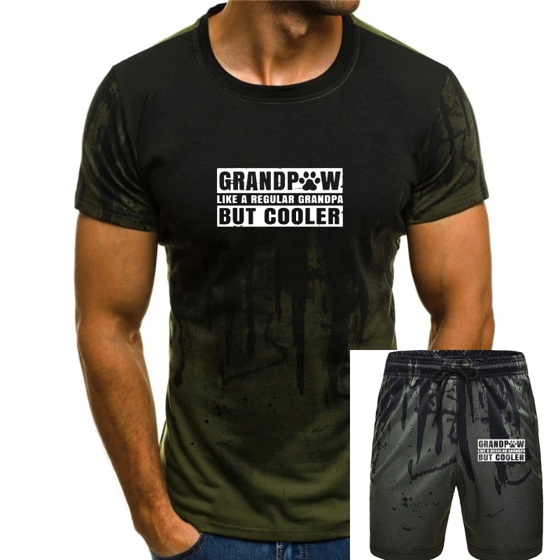 

Футболки Grandpaw для мужчин, большой лап, обычный дедушка, фотография
