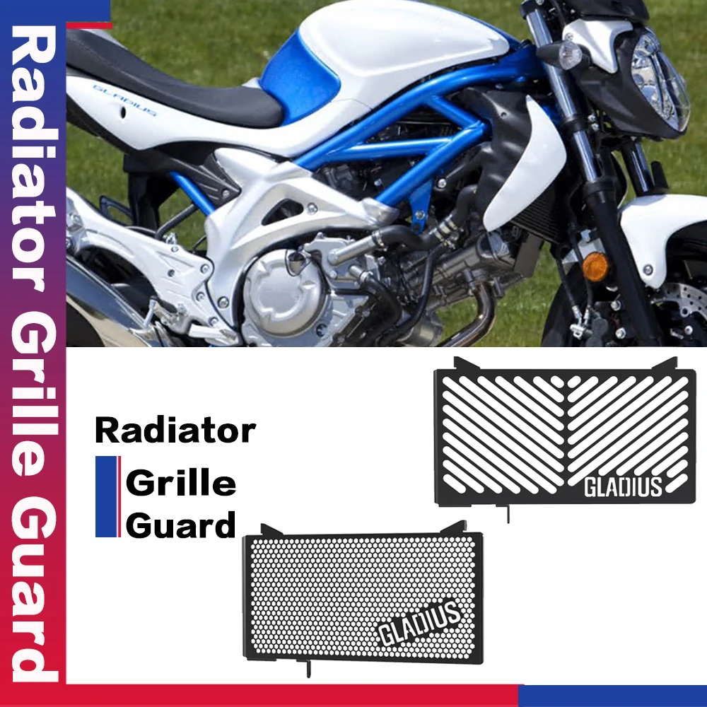 

Motorcycle For Suzuki SFV650 Gladius 2009 2010 2011 2012 2013-2016 SFV 650 Accessories Radiator Grille Guard Cover Protection