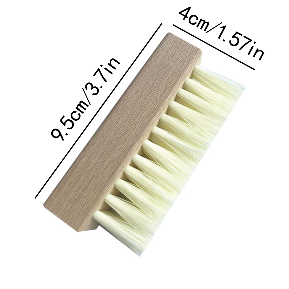 Shoe Cleaning Kit Shoe Cleaner Brush Set Boar Cleaning Brush Plastic Bristles Microfiber Cloth