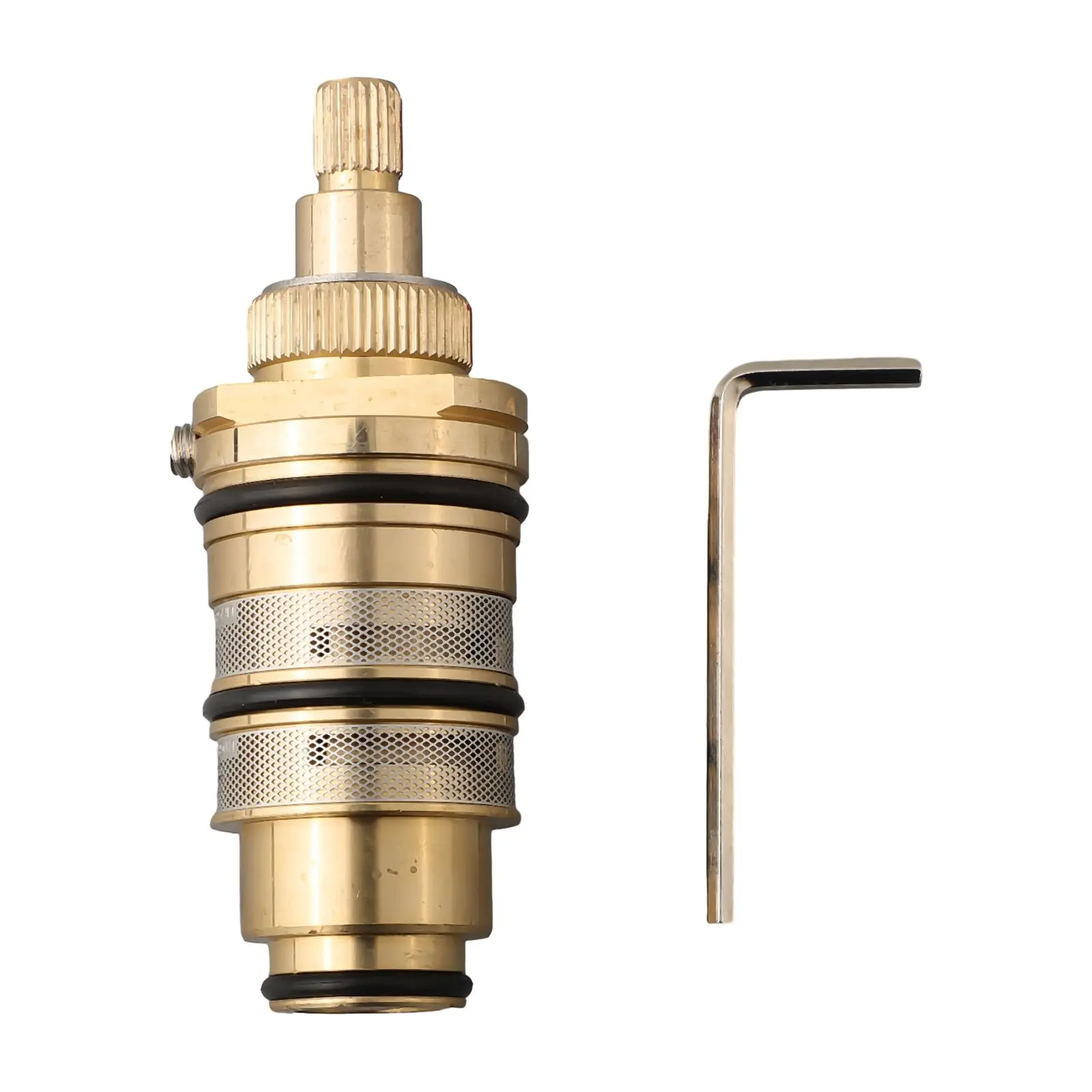 Thermostatic cartridge valve copper brass temperature control thermostat shower mixing faucets cartridge replacements ZR990
