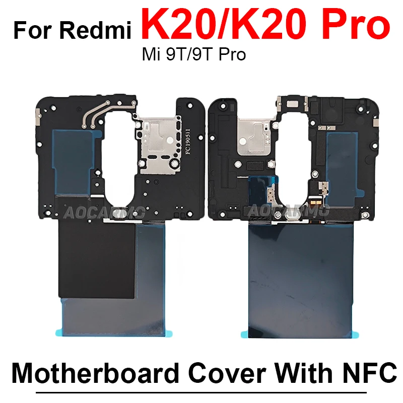 레드미 K50 K60 프로 K50울트라 K20 프로 메인보드 커버 (신호 안테나 NFC 모듈 포함) 미 9T 프로 수리 부품