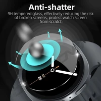 Verre trempé 9H pour Samsung Galaxy Watch 8 Classic 40mm 44mm 46mm Ultra (2025) 47mm, Film de protection d'écran en verre Ultra-HD 5
