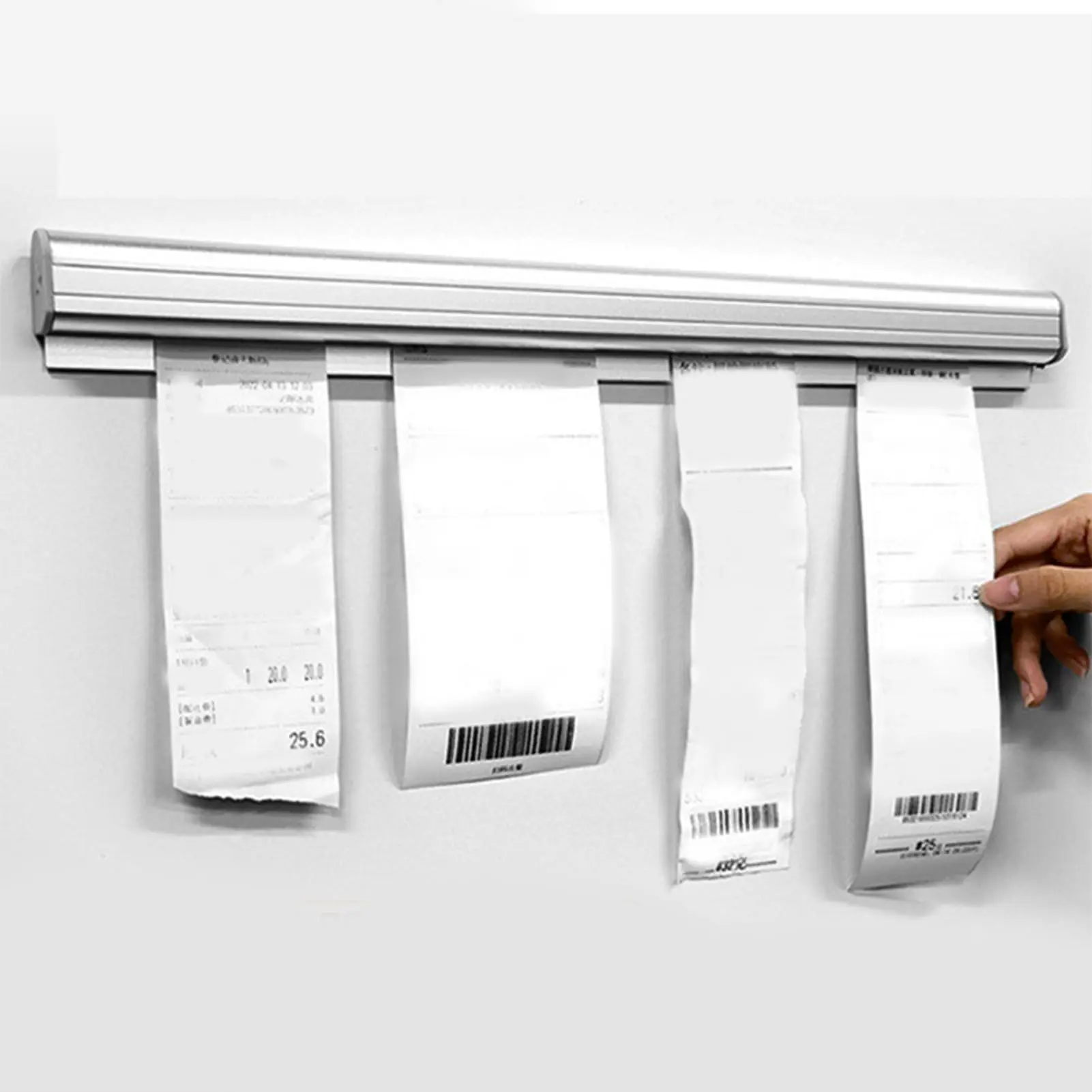 Kitchen Ticket Holder Restaurant Order Holder Slide Check Rack Paper Tab Clip Display Organizer Guest Receipt Bill Hanging Rack 5