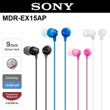 Original Sony MDR-EX15AP In-Ear Earphones Headphones