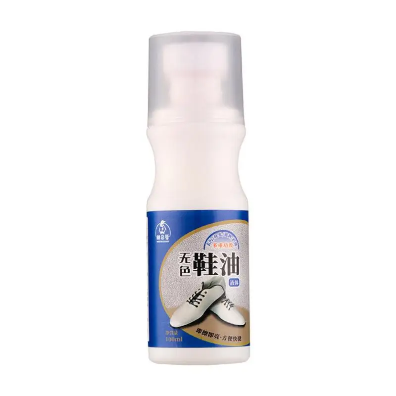 100ml Leather Shoe Polish Liquid Leather Repair Kit Leather Maintenance Oil Shoe Polish Cleaning Care Agent Leather Filler