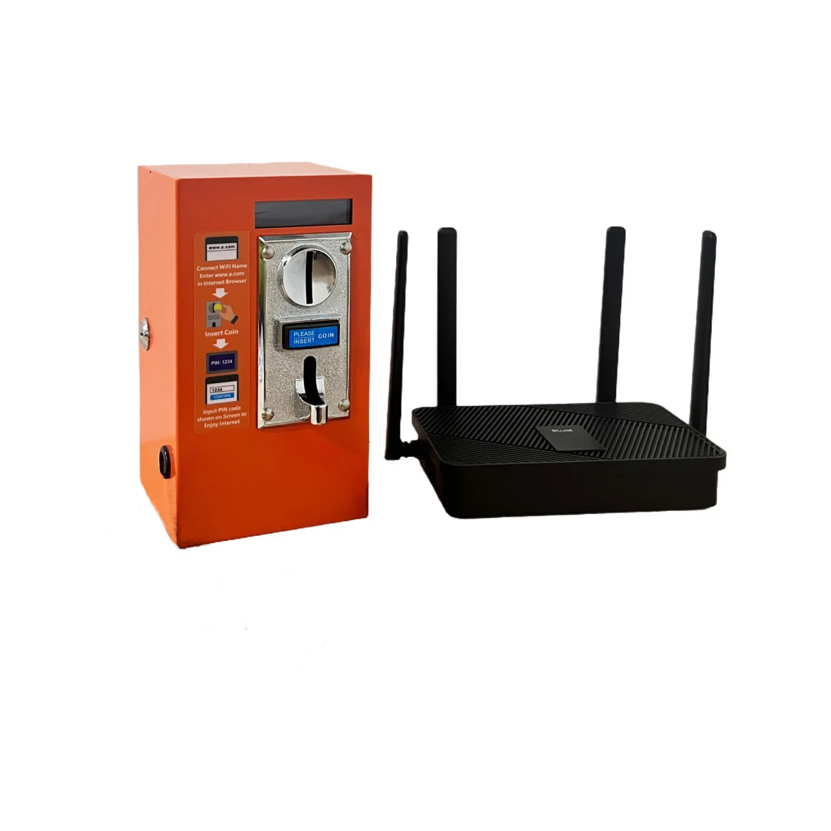 2025 SOL 빠른 셀프 서비스 스마트 코인 WiFi 라우터 WiFi 서비스 매장 내 Mikrotik-Freehip.co.kr